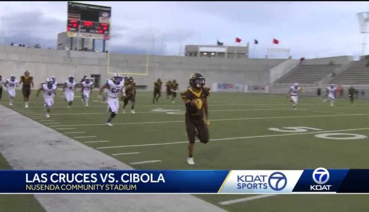 HS Football: Las Cruces versus Cibola

