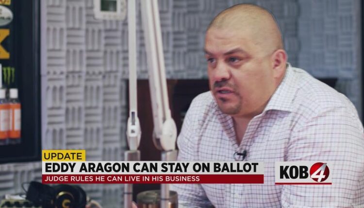 Judge rules Eddy Aragon can remain in the mayoral election

