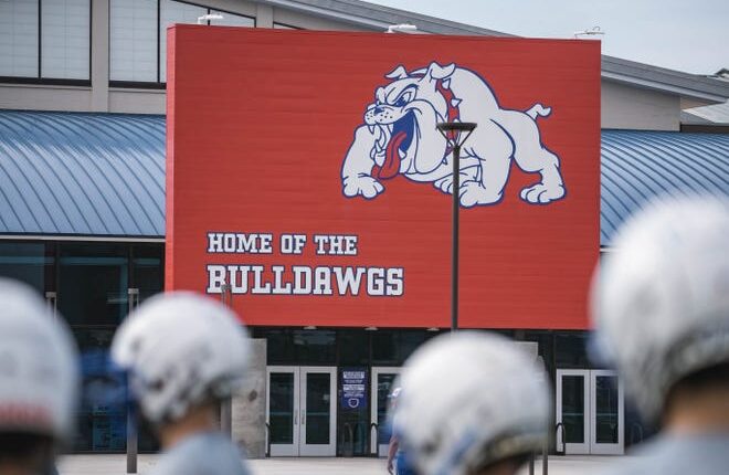 Las Cruces players will be performing exercises at Las Cruces High School in Las Cruces on Monday August 2nd, 2021.