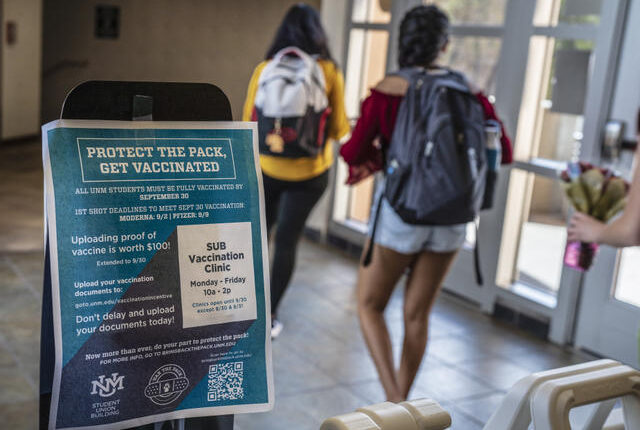 Most UNM students, staff and faculty meet the VAX deadline

