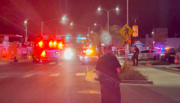 At least 1 hospital stay following gunfire in downtown Las Cruces

