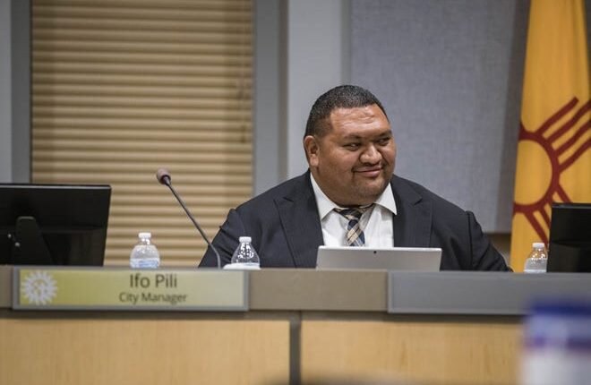 Ifo Pili will attend a city council meeting at Las Cruces Town Hall on Monday 16 August 2021.