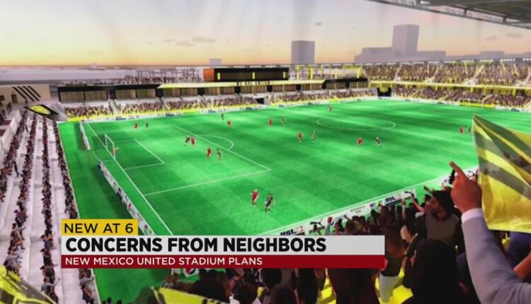 Neighbors concerned over plans for New Mexico United stadium