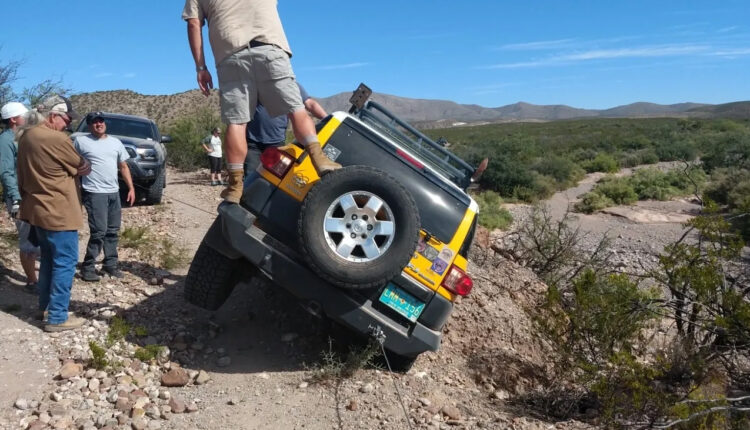 Extreme Trails the big attraction of the annual Chile Challenge of the Las Cruces Four Wheel Drive Club

