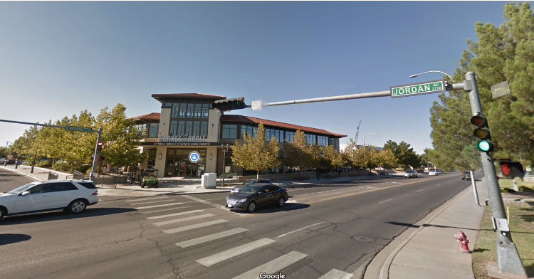 Las Cruces traffic light work on University Avenue and Jordan Road Intersection

