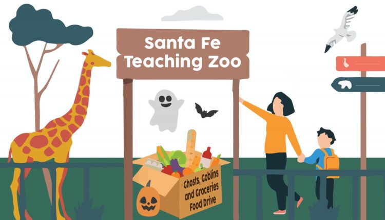 Santa Fe Teaching Zoo, Police Department host canned food drive in place of fall events