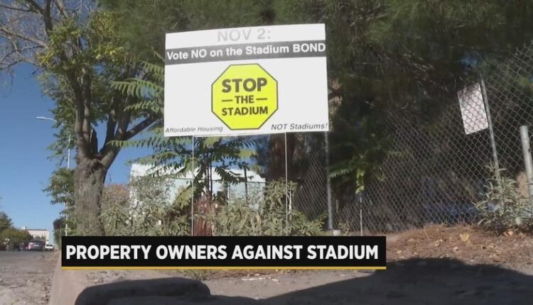 Property owners plan to fight stadium project