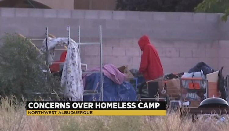 Neighbors raise concerns over homeless camps in NW Albuquerque