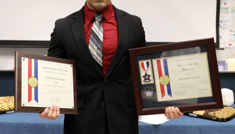 Las Cruces Police Officer awarded Sliver Star and Purple Heart

