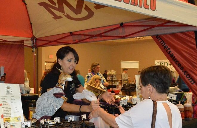 The New Mexico HomeGrown Food Show will be held on November 20 and 21, 2021 at the New Mexico Farm and Ranch Heritage Museum.