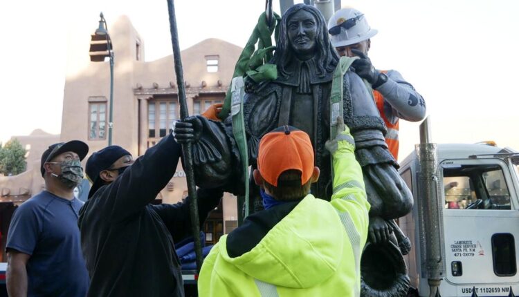 Caballeros still hope statue, like de Vargas, will return to Santa Fe | Local News