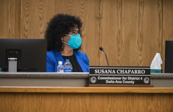 Susana Chaparro will attend a meeting of the District Commission at the Doña Ana District Government Center in Las Cruces on Tuesday 24 August 2021.