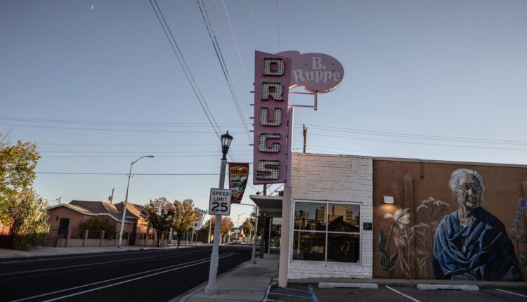 B Ruppe MicroMuseum dedicated to the history of the Barelas drug store location

