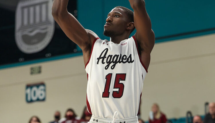 The climb in the second half pushes NM State past Davidson at the start of the Myrtle Beach Invitational

