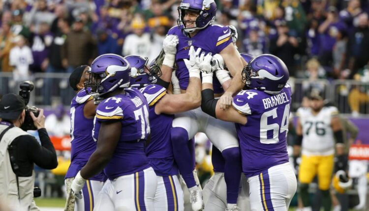 Vikings outlast Rodgers, Packers 34-31 on game-ending FG | Ap