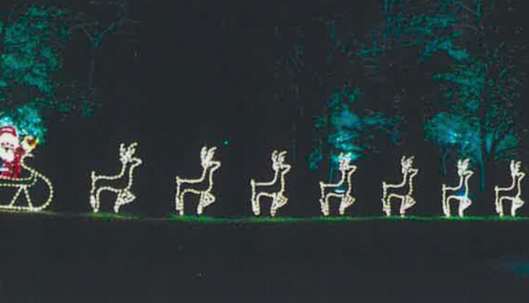 When did the flow of lights begin?

