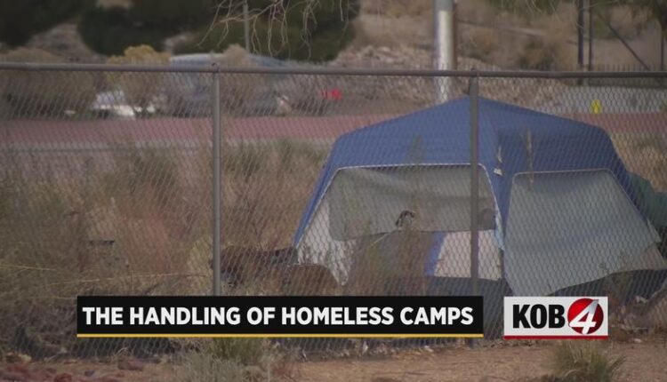 Local organization hopes Albuquerque will change handling of homeless camps
