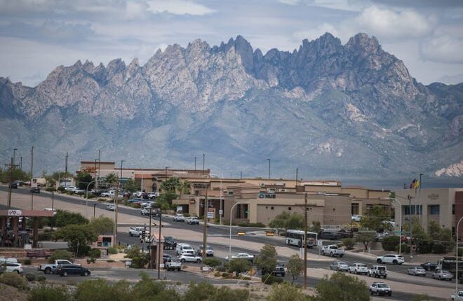 The Foothills area of ​​East Lohman Avenue in Las Cruces is pictured on Wednesday August 11, 2021.