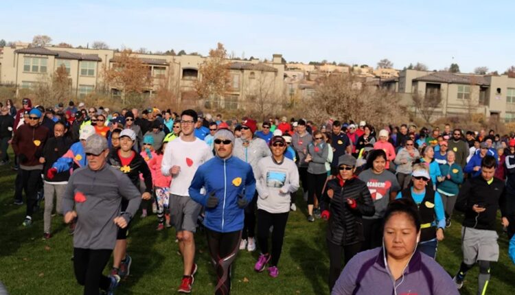 Gratitude Run takes place on Thanksgiving Day

