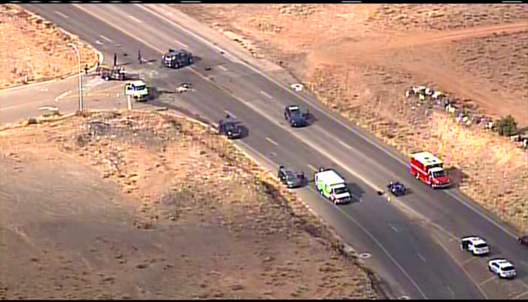 Fatal crash blocks traffic in northwest Albuquerque

