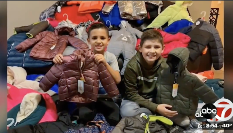 Funday moment on Sunday: Las Cruces boys continue the annual coat campaign for families in need


