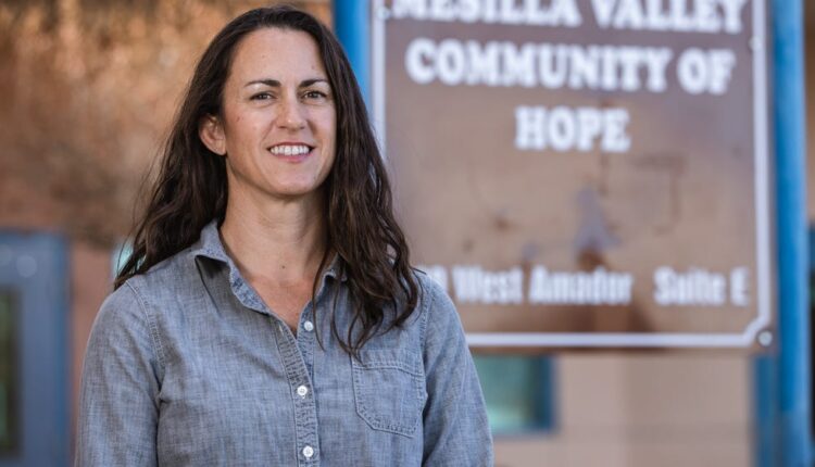 Nicole Martinez is the executive director of the Mesilla Valley Community of Hope in Las Cruces.  Pictured on Thursday December 2, 2021.
