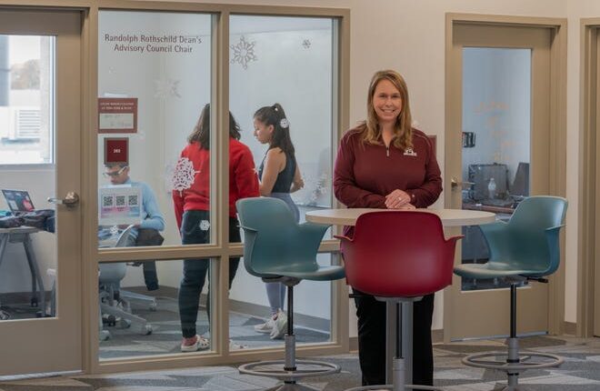 Sara Patricolo, program manager for Engineering Education Enrichment, e3 initiative.