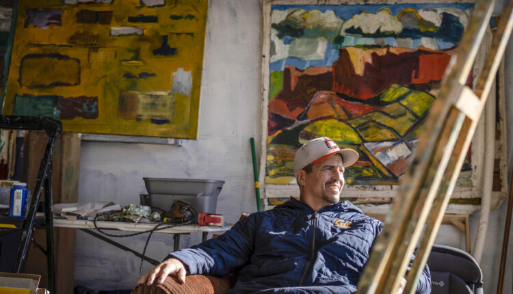ABQ art teacher swaps lectures for landscapes

