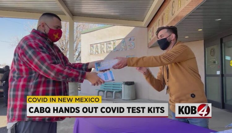 City of Albuquerque begins distributing 80,000 at-home COVID-19 test kits