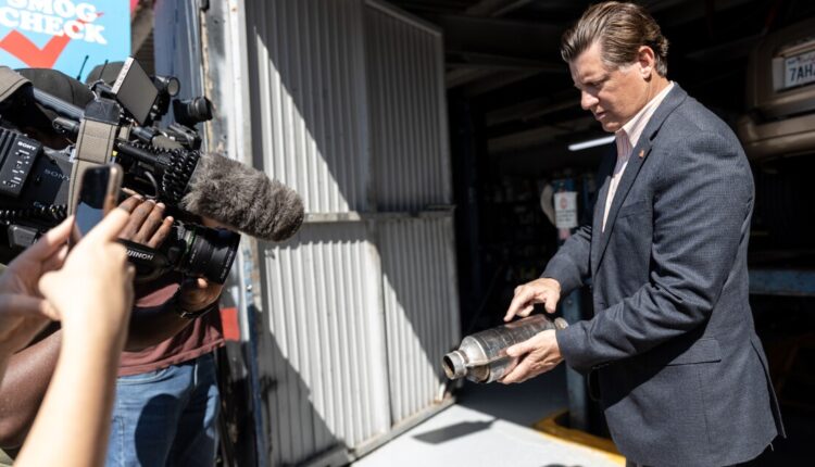 State bill seeks to stop catalytic converter theft