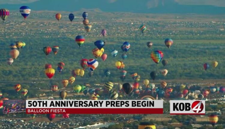 Preparations begin for Balloon Fiesta's 50th Anniversary