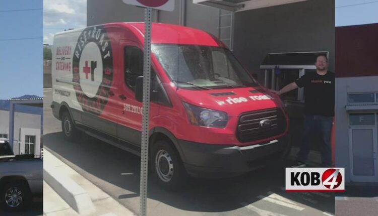 Thief breaks into local coffee shop, steals van