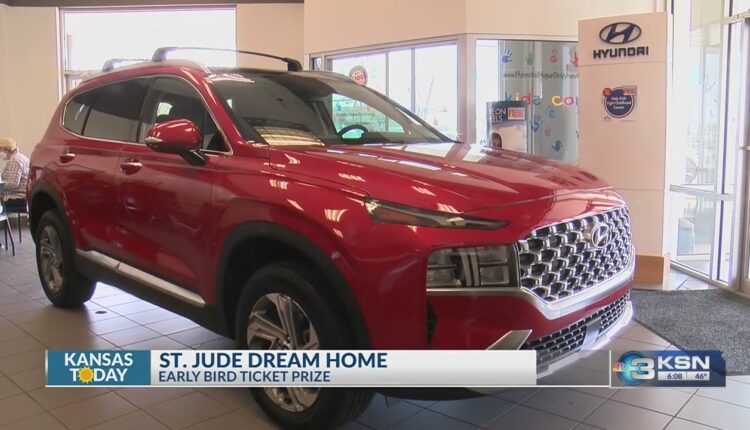 Hyundai Santa Fe part of St. Jude Dream Home early bird prize deadline
