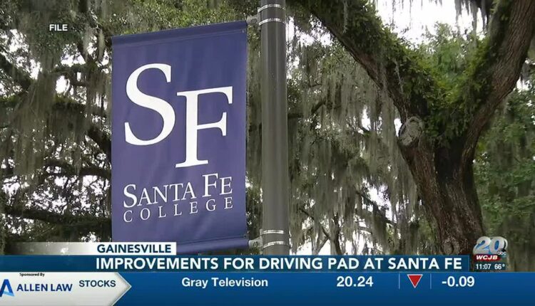 Santa Fe College trains first responders on a new driving pad