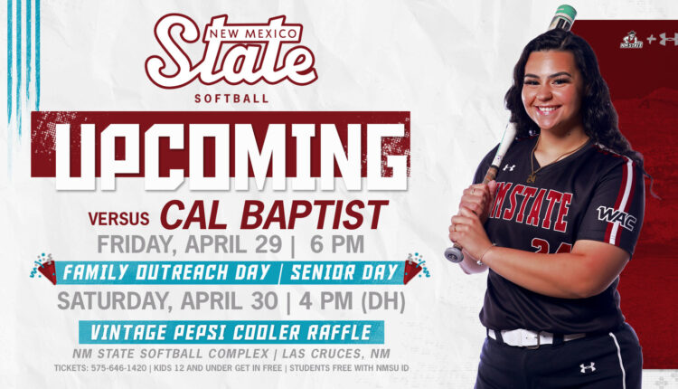 Aggie softball returns to WAC play, hosts Cal Baptist this weekend
