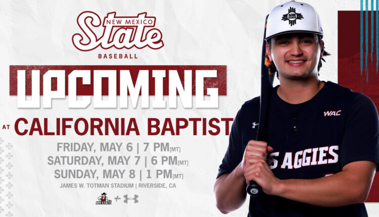 NM State baseball heads to California for weekend series

