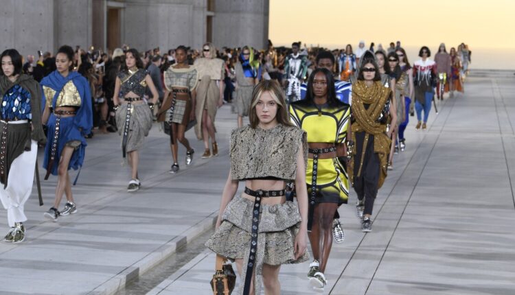 Louis Vuitton walks out latest collection at La Jolla's Salk Institute