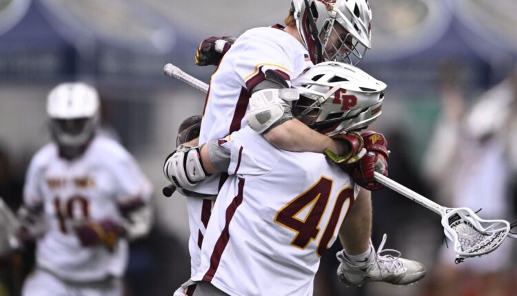 Boys lacrosse championships: Falcons net ‘four-peat’