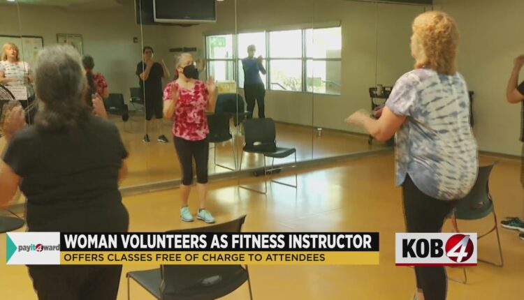 Pay it 4ward: Volunteer instructor helps Albuquerque seniors stay fit
