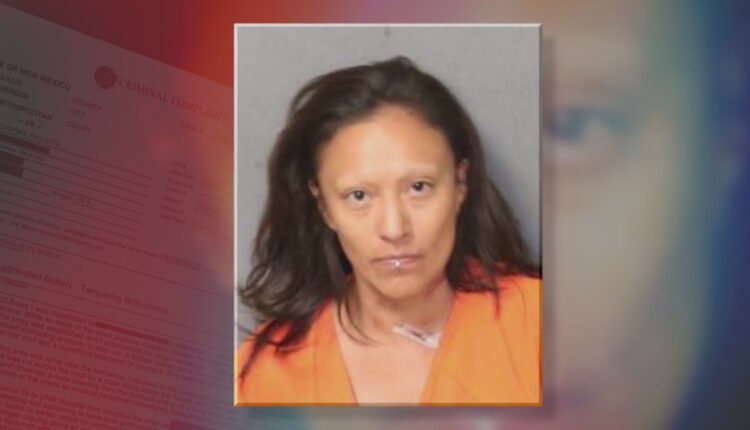 Albuquerque woman was arrested for allegedly stabbing a man after the two got into a fight.
