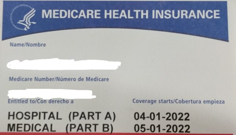 Brand-new Medicare card