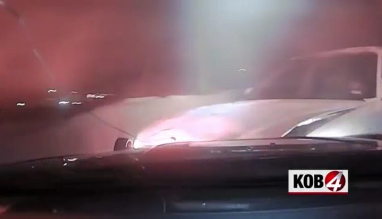 NMSP video released of head-on DUI crash, arrest in Albuquerque
