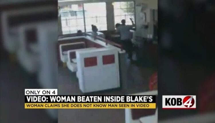 Video shows Albuquerque woman attacked inside Blake's Lotaburger
