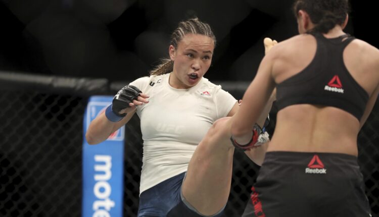 Stuntwoman Waterson maintains focus on MMA, Saturday fight
