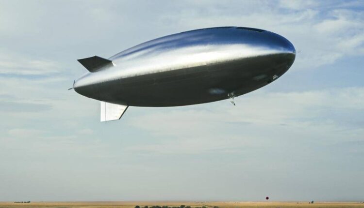 Company tests high-altitude airship over New Mexico desert
