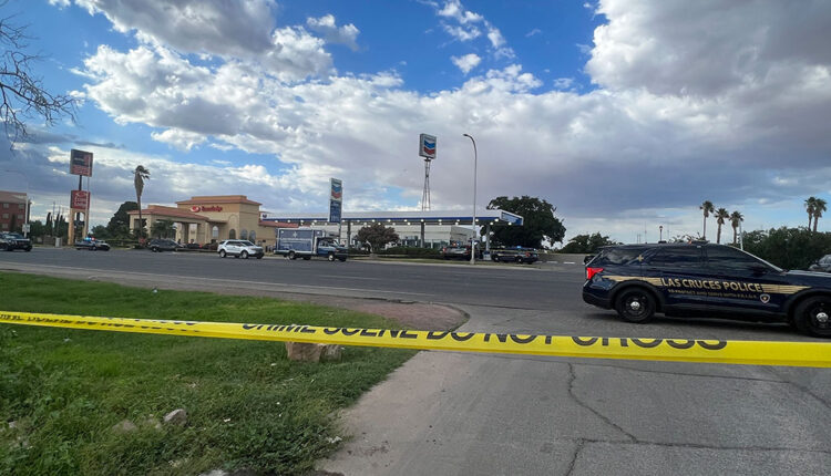  Officer involved in shooting near gas station in Las Cruces;  one man shot and killed
