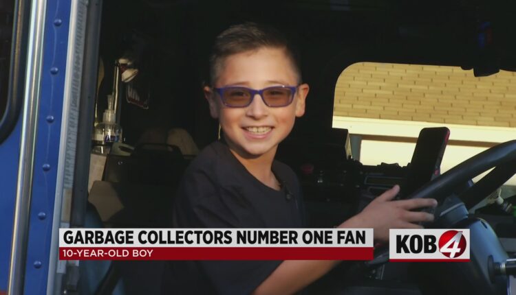 Kind garbage collector surprises 10-year-old Albuquerque boy
