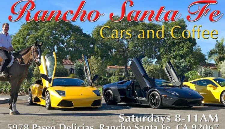 Rancho Santa Fe Cars And Coffee - flyer