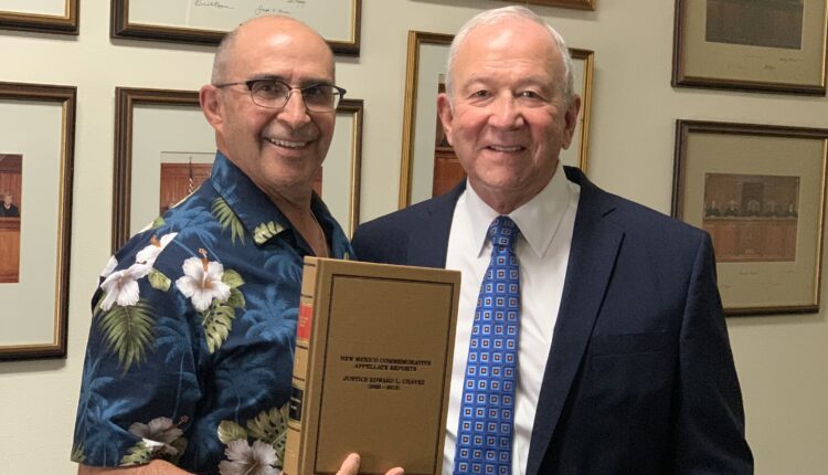 Supreme Court Honors Retired Justice Edward Chavez - Los Alamos Reporter
