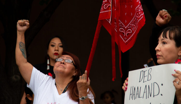 Families of missing and murdered Indigenous people call for help at Haaland event in Albuquerque
